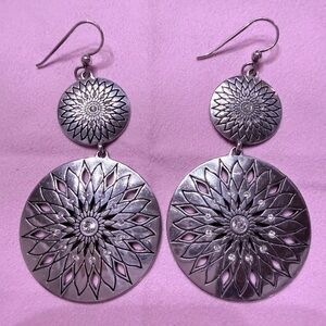 Elegant Silver Dangle Earrings